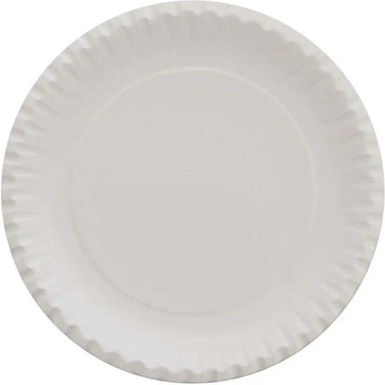 Plastic Sofia Плитка Пластмасова Чиния с Диаметър 22см 10 Бройки Plastic Sofia Плитка Пластмасова Чиния с Диаметър 22см 10 Бройки