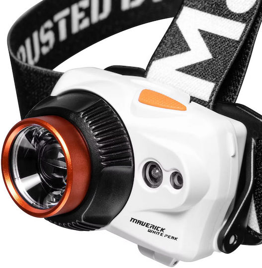 Mactronic Wiederaufladbarer Kopf LED Taschenlampen IP64 mit Maximaler Helligkeit 320lm