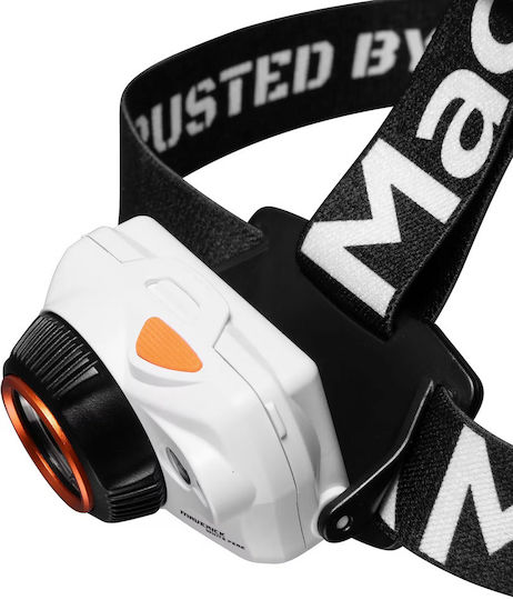 Mactronic Wiederaufladbarer Kopf LED Taschenlampen IP64 mit Maximaler Helligkeit 320lm