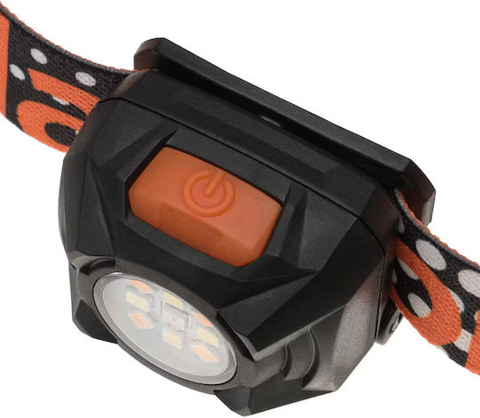 Mactronic Επαναφορτιζόμενος Φακός Κεφαλής LED IPX4 με Μέγιστη Φωτεινότητα 400lm
