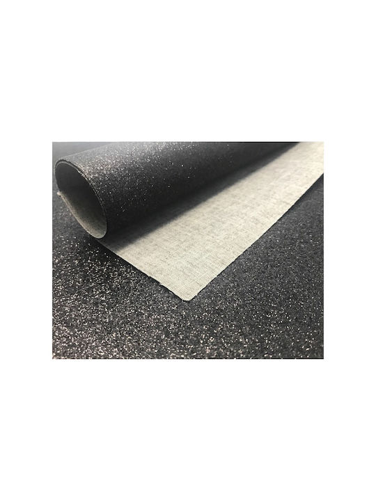 Glitter Ύφασμα Διακόσμησης Δερματίνη 140x100εκ. Μαύρο Glitter Ύφασμα Διακόσμησης Δερματίνη 140x100εκ. Μαύρο