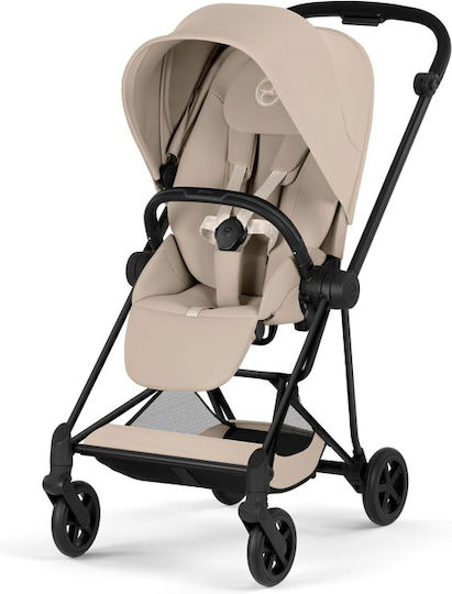 Cybex Mios Comfort Reversible 2 in 1 Baby Stroller Suitable for Newborn Cozy Beige / Matt Black Frame 9.8kg