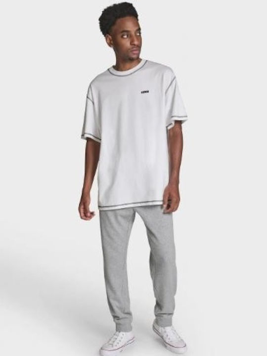 Herrenblusen Kurzarm T-Shirt Weiß