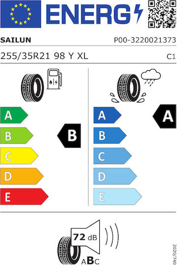 Sailun 255/35R21 98Y Лятна Автомобилна Гума за 4x4 / SUV Автомобил