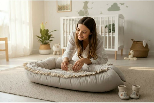 MimiNu Baby Nest Pillow Grey 55x75cm