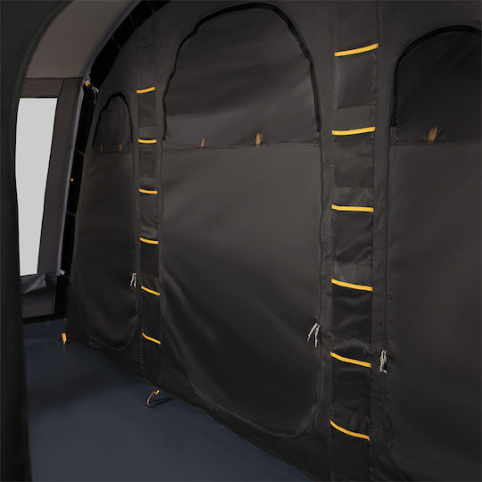 Kampa Dawlish Къмпинг Сцена Тунел Сива 4 Сезона за 6 Души 445x450x215см