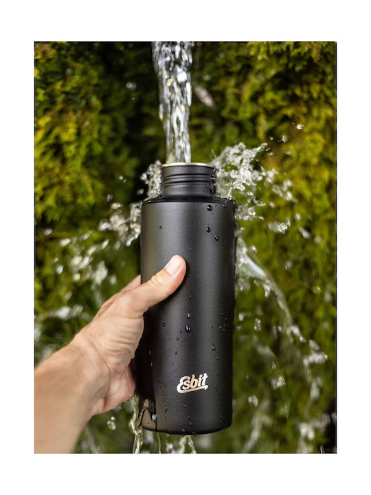 Esbit Παγούρι Πλαστικό 1000ml Μαύρο