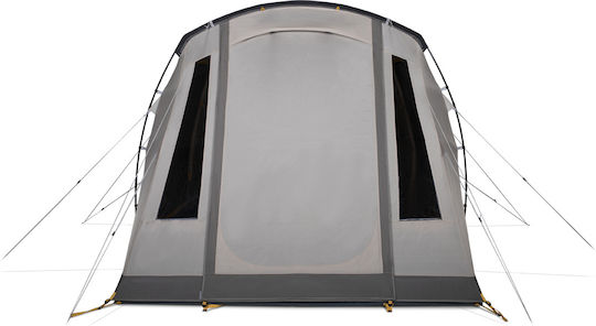Kampa Sandwood Къмпинг Сцена Тунел Сива за 3 Души 220x445x195см