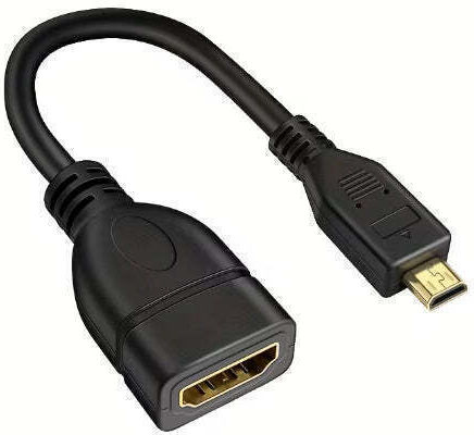 Micro HDMI Weiblich zu HDMI Männlich Konverter 1 Stück