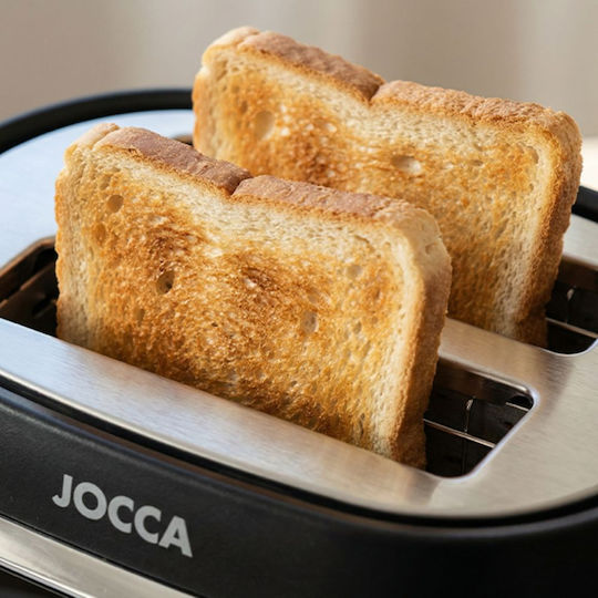 Jocca Φρυγανιέρα 2 Θέσεων 800W Μαύρη