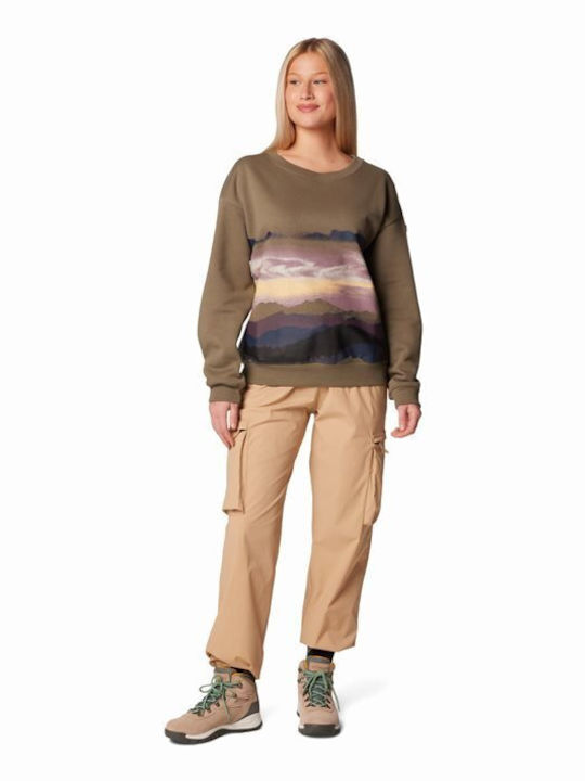 Women's Cotton Blouse Brown