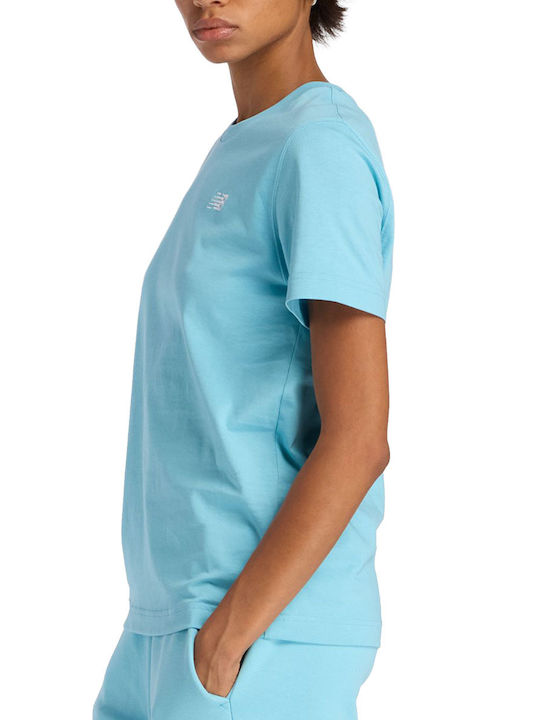 Γυναικείο Crop T-shirt Τιρκουάζ