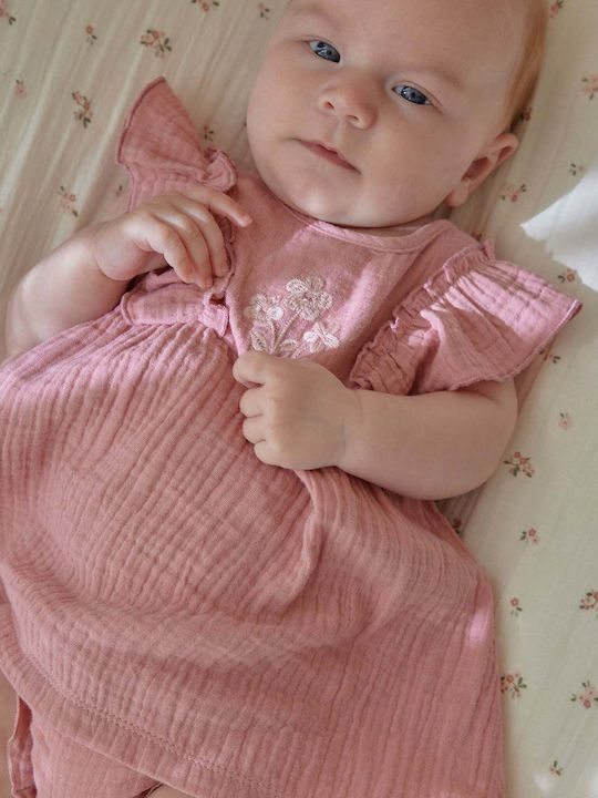 Παιδικό Φόρεμα Floral Pink Blush