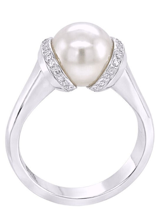 Rebecca Damen Ring mit Perlen