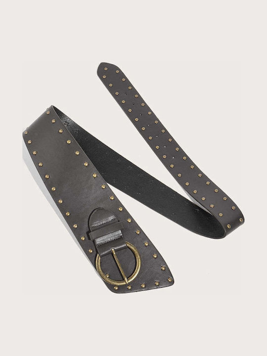 Breiter Damen Gürtel Schwarze