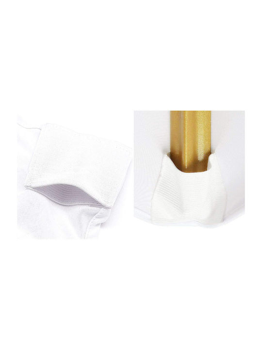 Ελαστικό Κάλυμμα Καρέκλας White 6τμχ