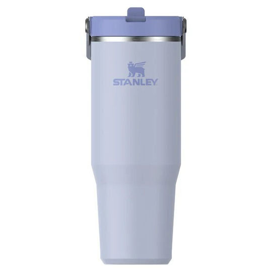 Stanley IceFlow Flip Straw 2.0 Ποτήρι Θερμός Ανοξείδωτο BPA Free 890ml Καλαμάκι New Drop με Καλαμάκι