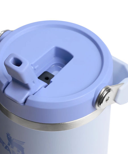 Stanley IceFlow Flip Straw 2.0 Ποτήρι Θερμός Ανοξείδωτο BPA Free 890ml Καλαμάκι New Drop με Καλαμάκι