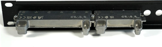 Televes 533230 Patch Panel RF 19'' 1U Up To 26 Ports Type F