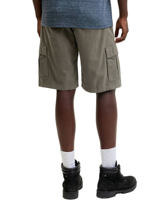 Jack & Jones Bermudă Cargo Bărbătească Verde Olive
