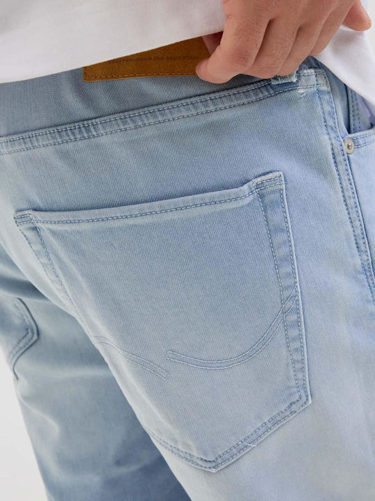 Jjirick Men's Denim Light Blue Bermuda Shorts