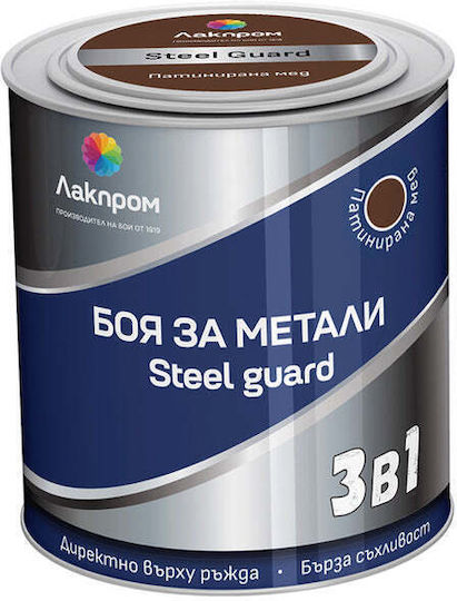 Metal Paint 3 In 1 Patina Copper 700 Ml Lackprom