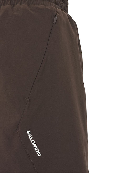 Shakeout Core 2 in 1 Sports Men's Bermuda Brown