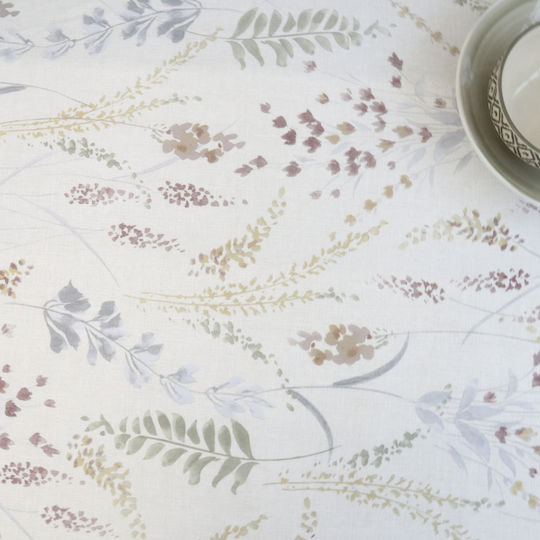 Dimeco Cotton Tablecloth Herb Herb 220x220cm