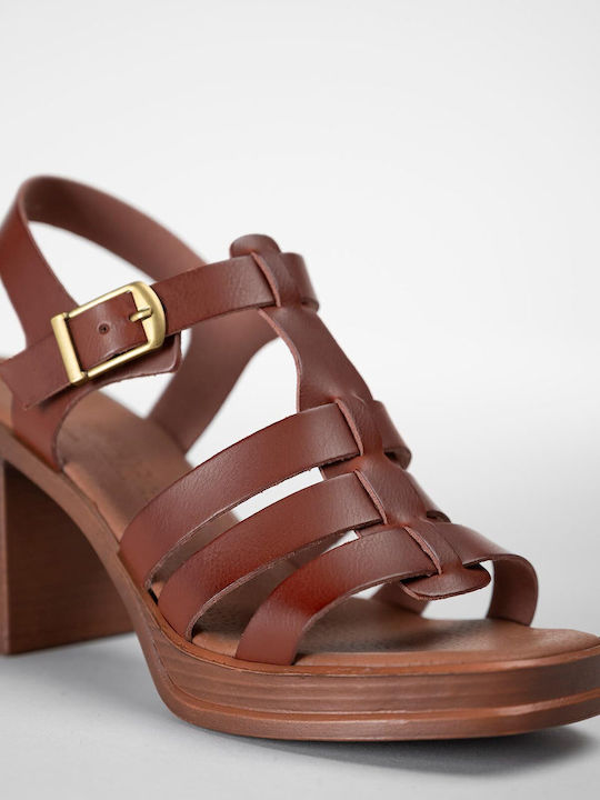 Women's Sandals Tabac Brown