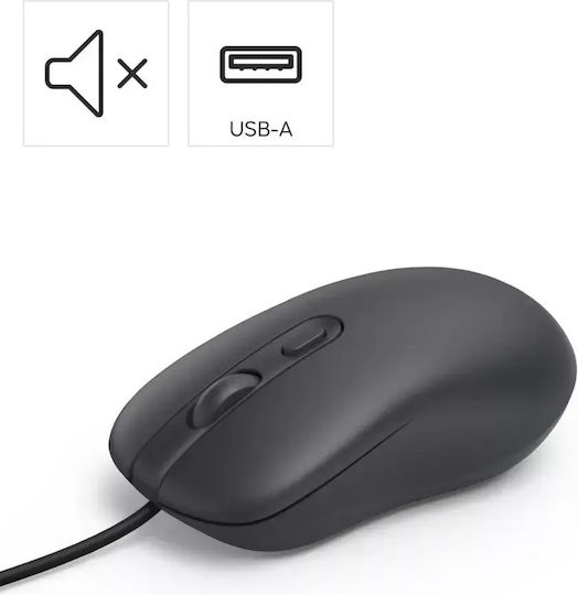 HAMA CM-200 Mouse Cu Fir Negru