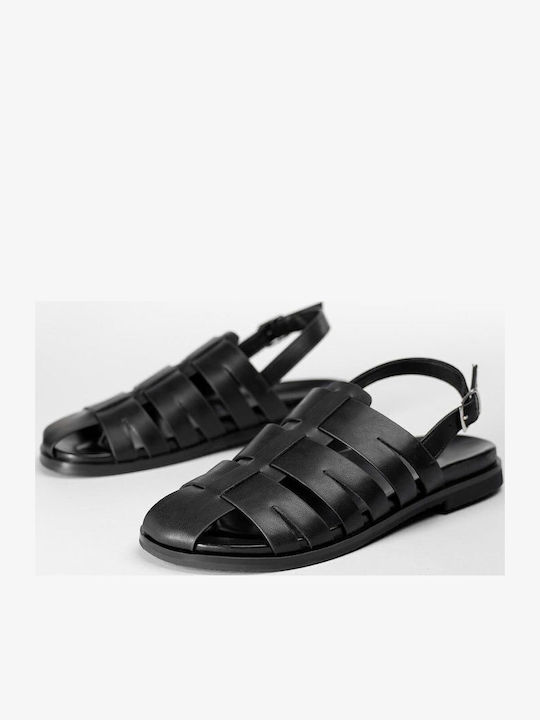 Women's Flat Sandals Black