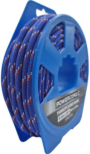 Универсално Въже Powercord 6 мм 20 м Синьо