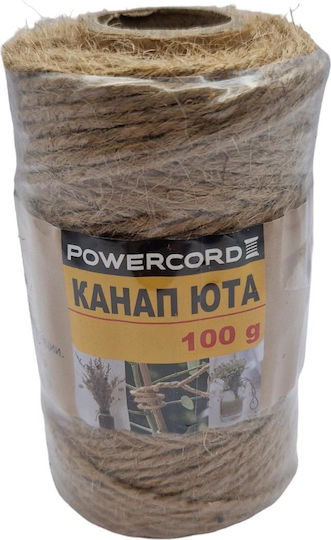 Seil Schnur 100g Jute