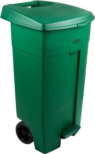 Kunststoff Abfallbehälter 120l