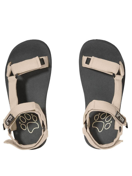 Women's Flat Sandals Beige