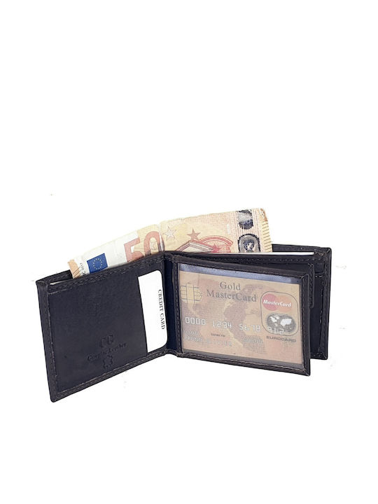 Δερμάτινο Ανδρικό Πορτοφόλι Ταξιδίου με RFID Καφέ