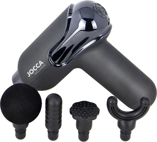 Jocca Massage Gun for Neck Head Waist Back Legs & Hands with Vibration Gray