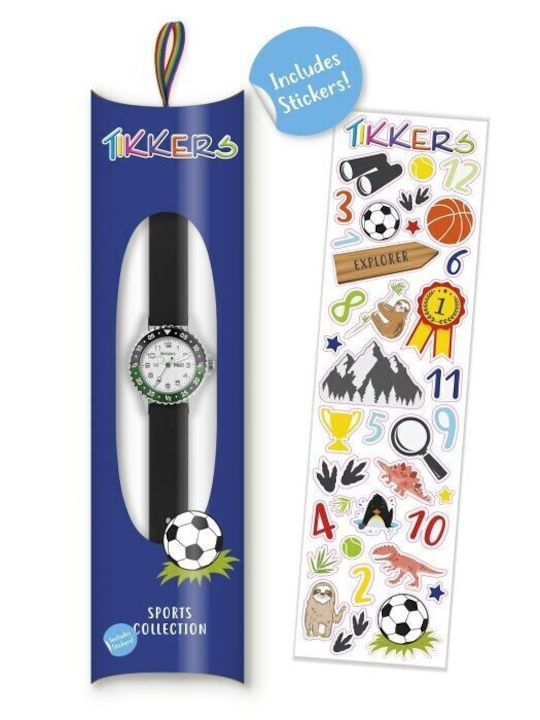 Tikkers Kids Analog Watch Black