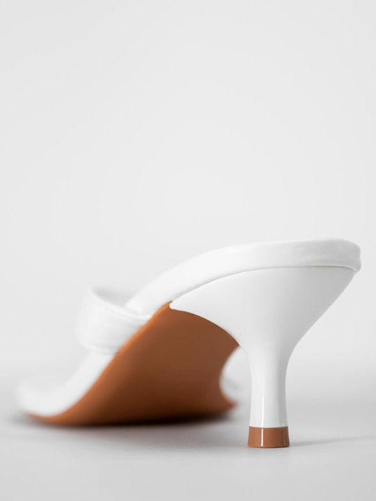 Fabric Women's Sandals White