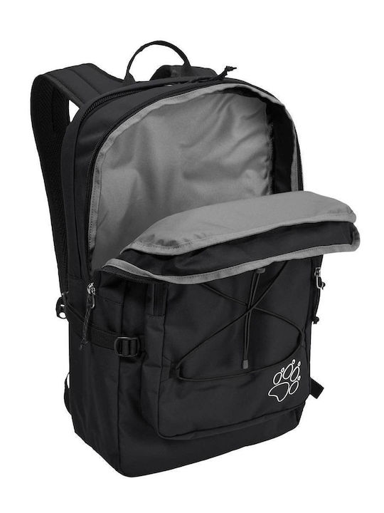 Jack Wolfskin Backpack Μαύρο