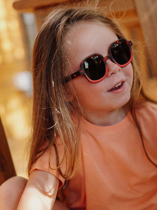 Hello Hossy Koody Kids Red Sunglasses For 5-8 Years