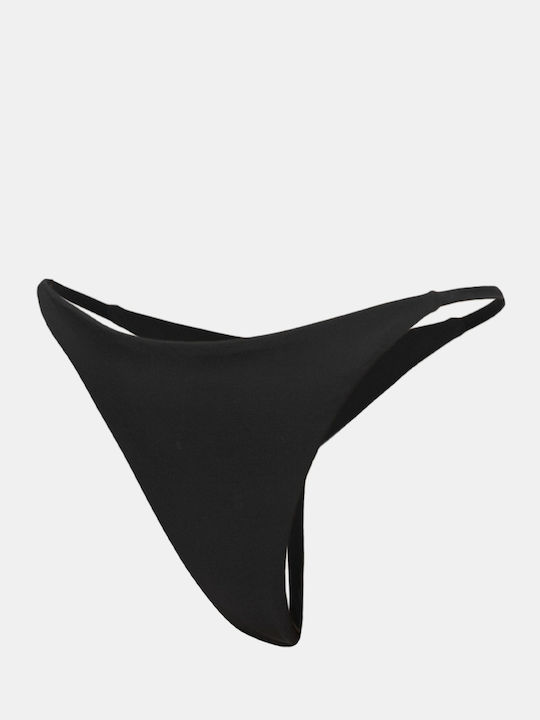Bikini String Μαύρο