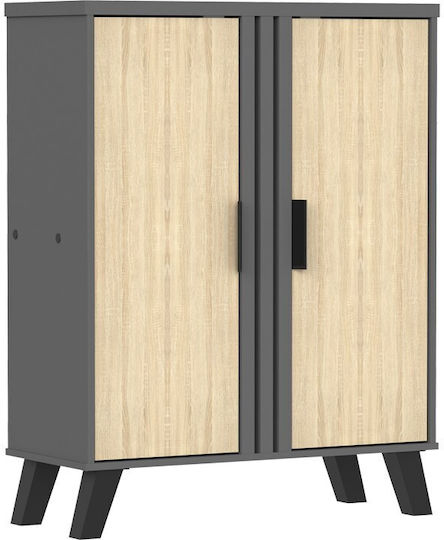 Shoby Schuhschrank aus Holz Beige B70,5xT30xH91cm