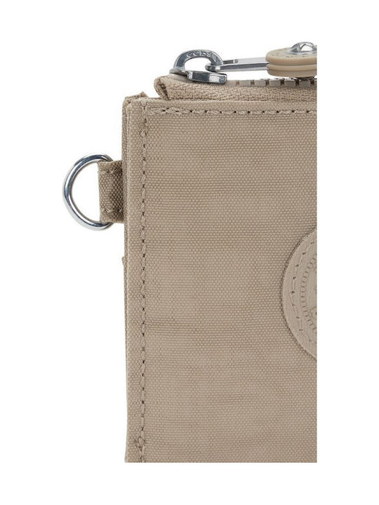 Damenbrieftasche Karten Braun