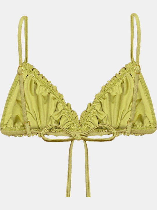 Bikini Dreieck Top B-Cup Olive