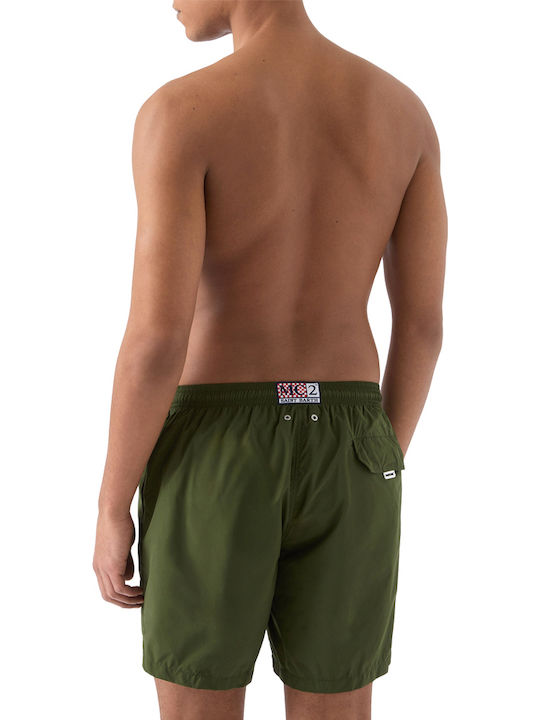 MC2 Lighting Pantone Ανδρικό Μαγιό Σορτς Military Green MC2 Lighting Pantone Ανδρικό Μαγιό Σορτς Military Green