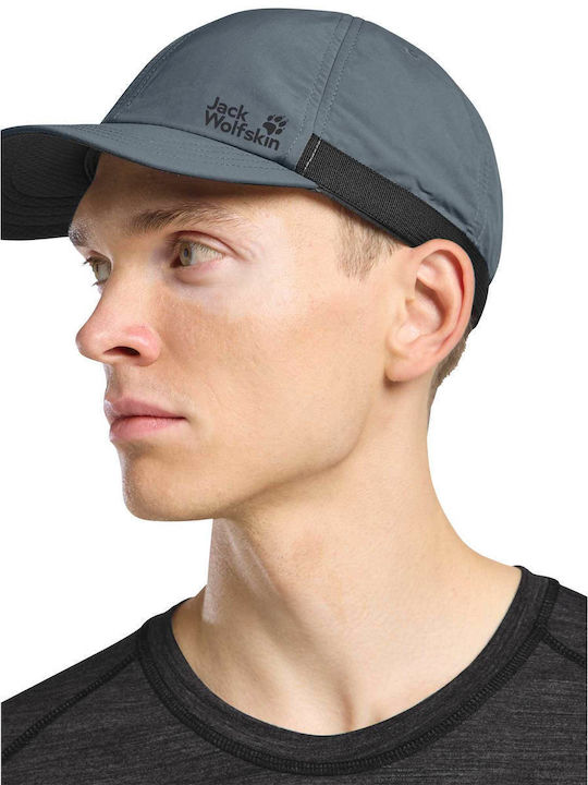 Jack Wolfskin Sportkappe Strap Grau Unisex