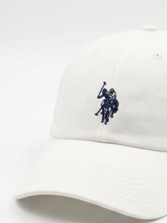 Damentasche Kappen Us Polo Assn Cap 000195 Chpd Baseball Cap Us43381001 100 Weiß