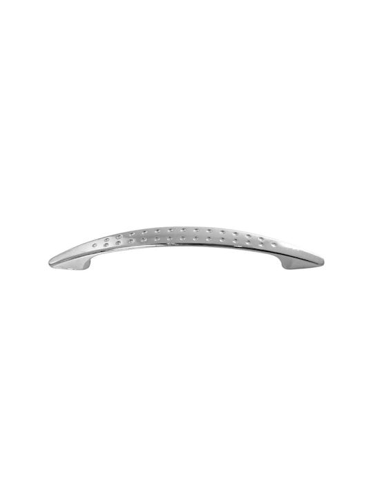X-IT Λαβή Επίπλου από Μέταλλο Chrome με Απόσταση Κέντρων 96mm