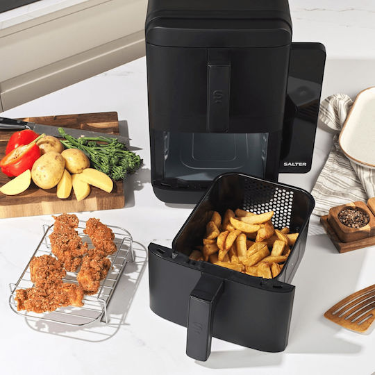 Salter Air Fryer With Double Removable Container 9l Black EK4548